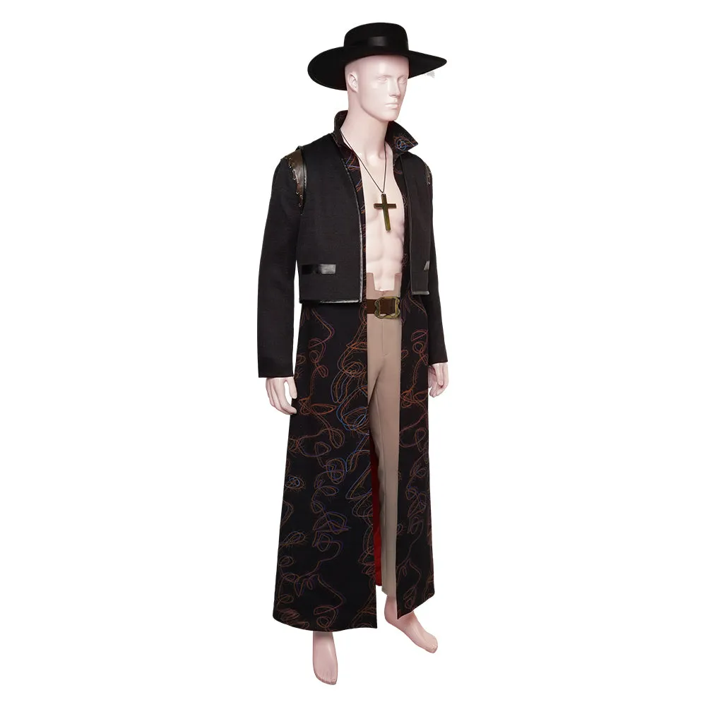 One Piece Dracule Mihawk Cosplay Costume Outfits Halloween Carnival Suit