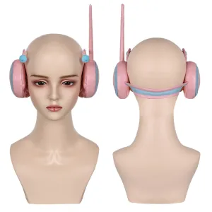 One Piece Nami Anime Character Cosplay Egghead Arc Pink Earmuffs Earphone Prop Halloween Carnival Costume Accessories