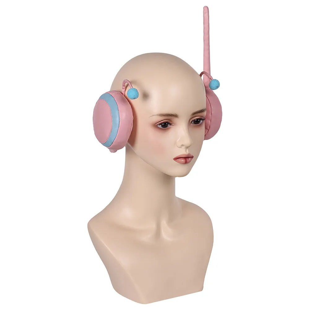 One Piece Nami Anime Character Cosplay Egghead Arc Pink Earmuffs Earphone Prop Halloween Carnival Costume Accessories