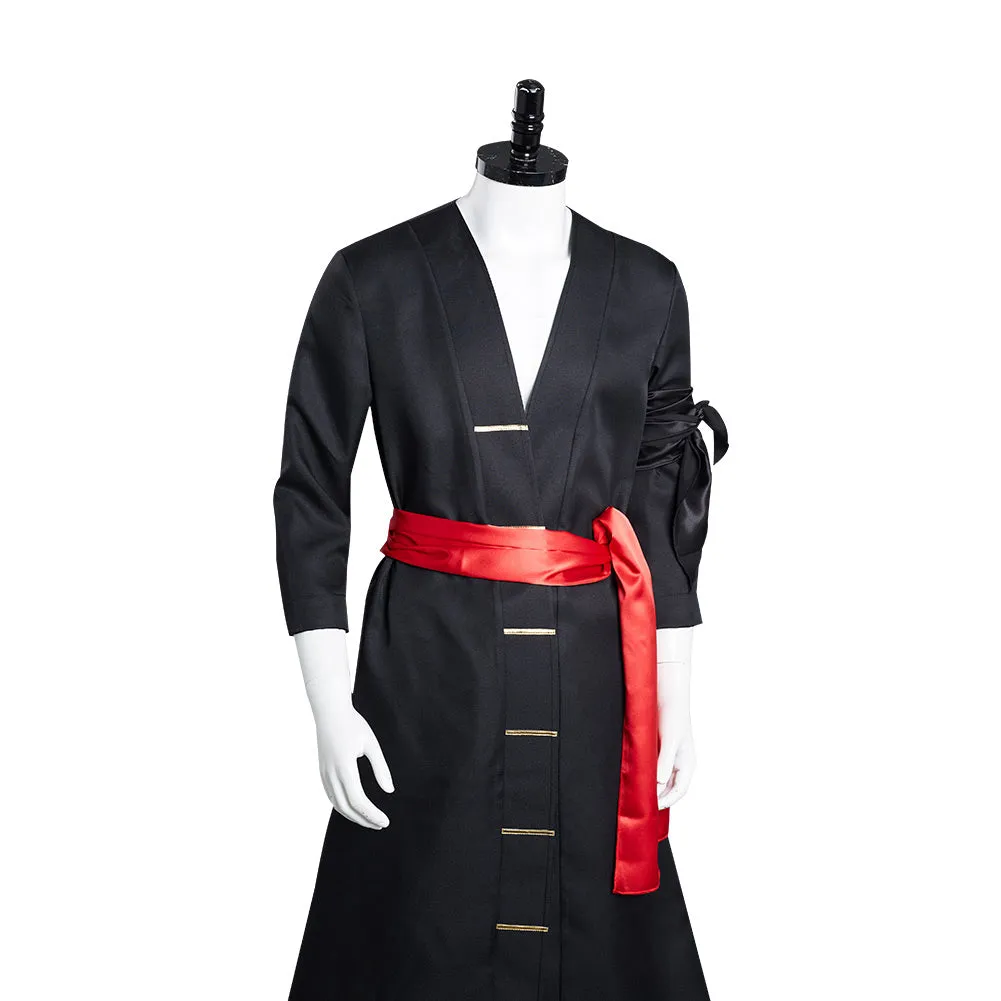One Piece Wano Country Roronoa Zoro Kimono Outfits Cosplay Costume Halloween Carnival Suit
