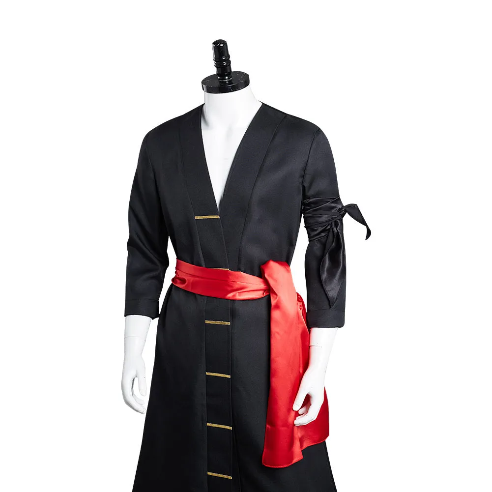 One Piece Wano Country Roronoa Zoro Kimono Outfits Cosplay Costume Halloween Carnival Suit