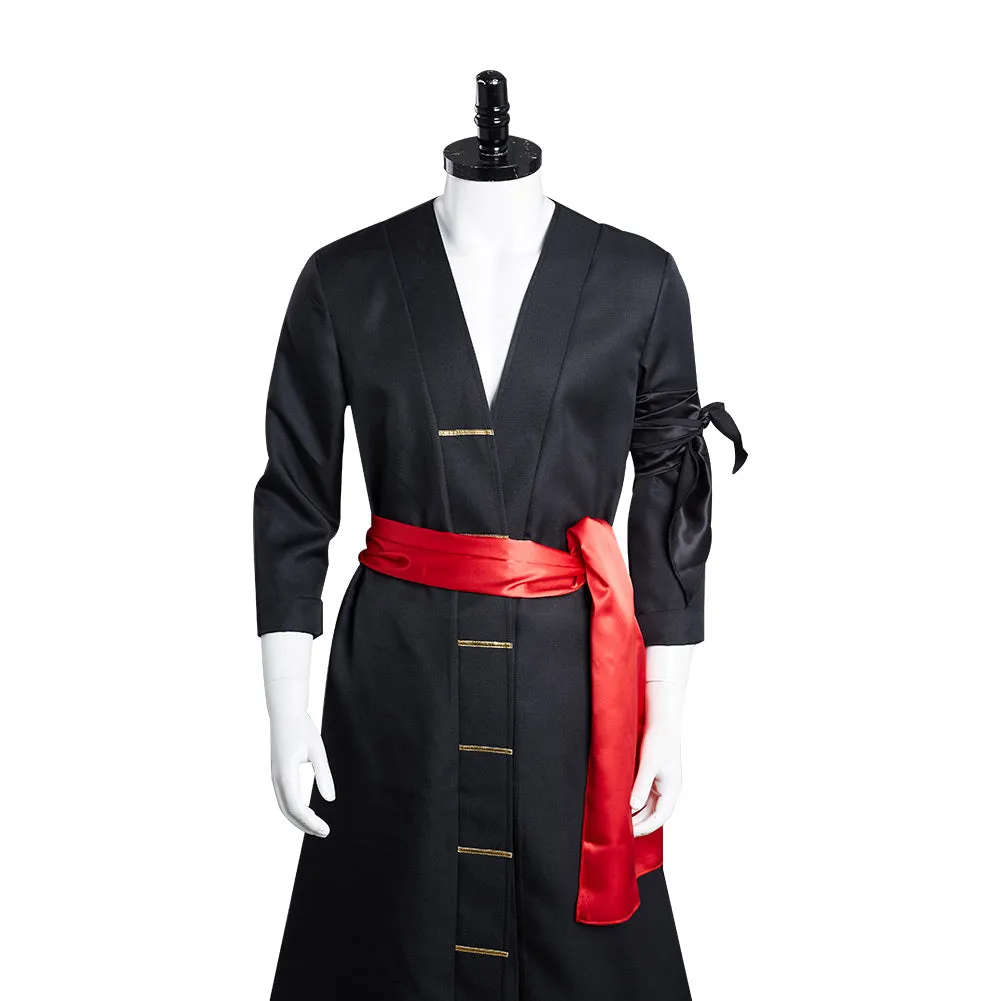 One Piece Wano Country Roronoa Zoro Kimono Outfits Cosplay Costume Halloween Carnival Suit
