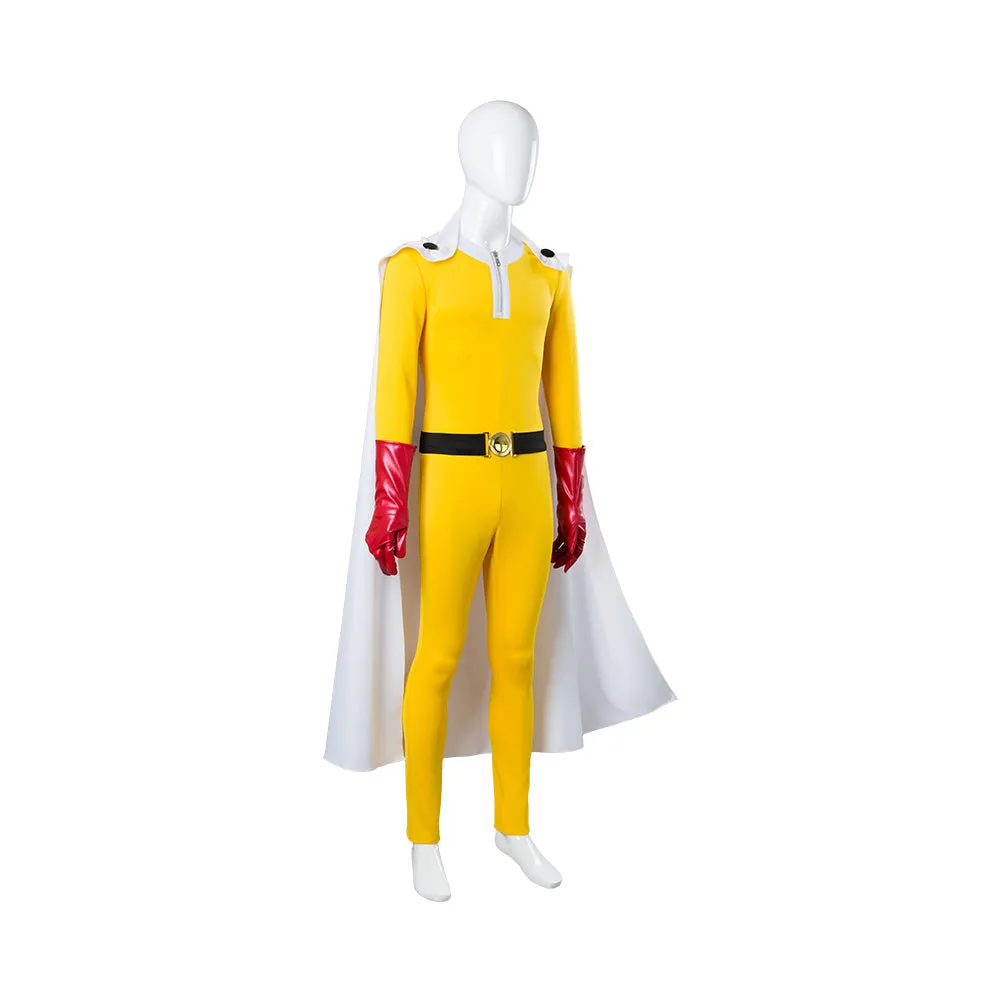 One-Punch Man Saitama Jumpsuits Cosplay Costume