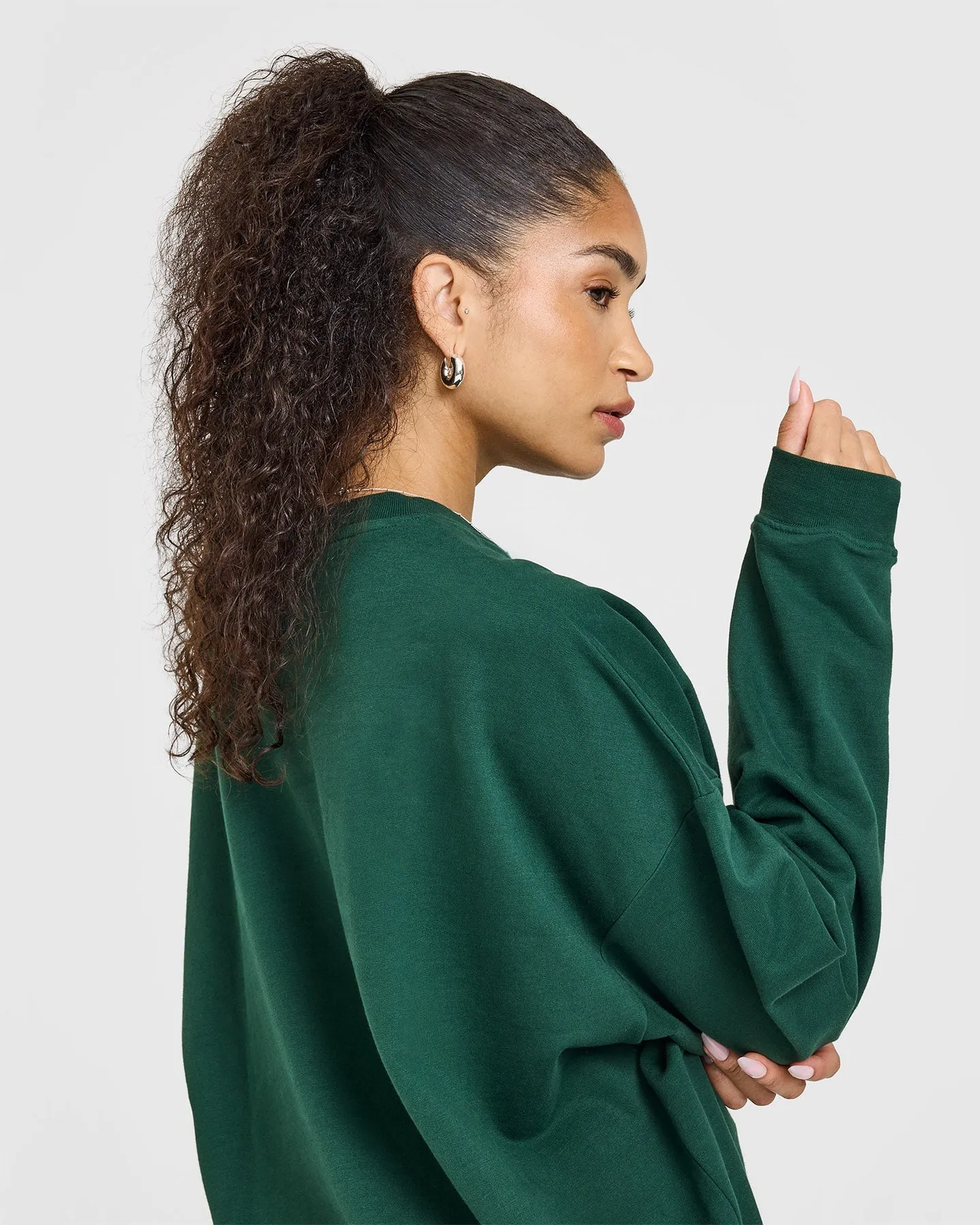 Oner Lightweight Sweatshirt | Racing Green