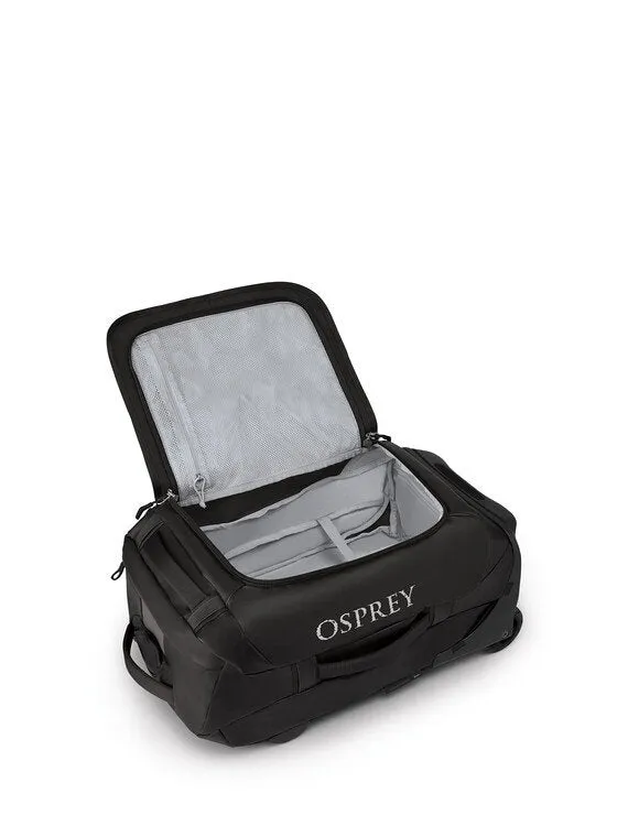 Osprey Transporter Carry-On Wheeled Duffle 40L - Black