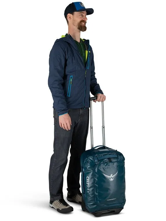 Osprey Transporter Carry-On Wheeled Duffle 40L - Black