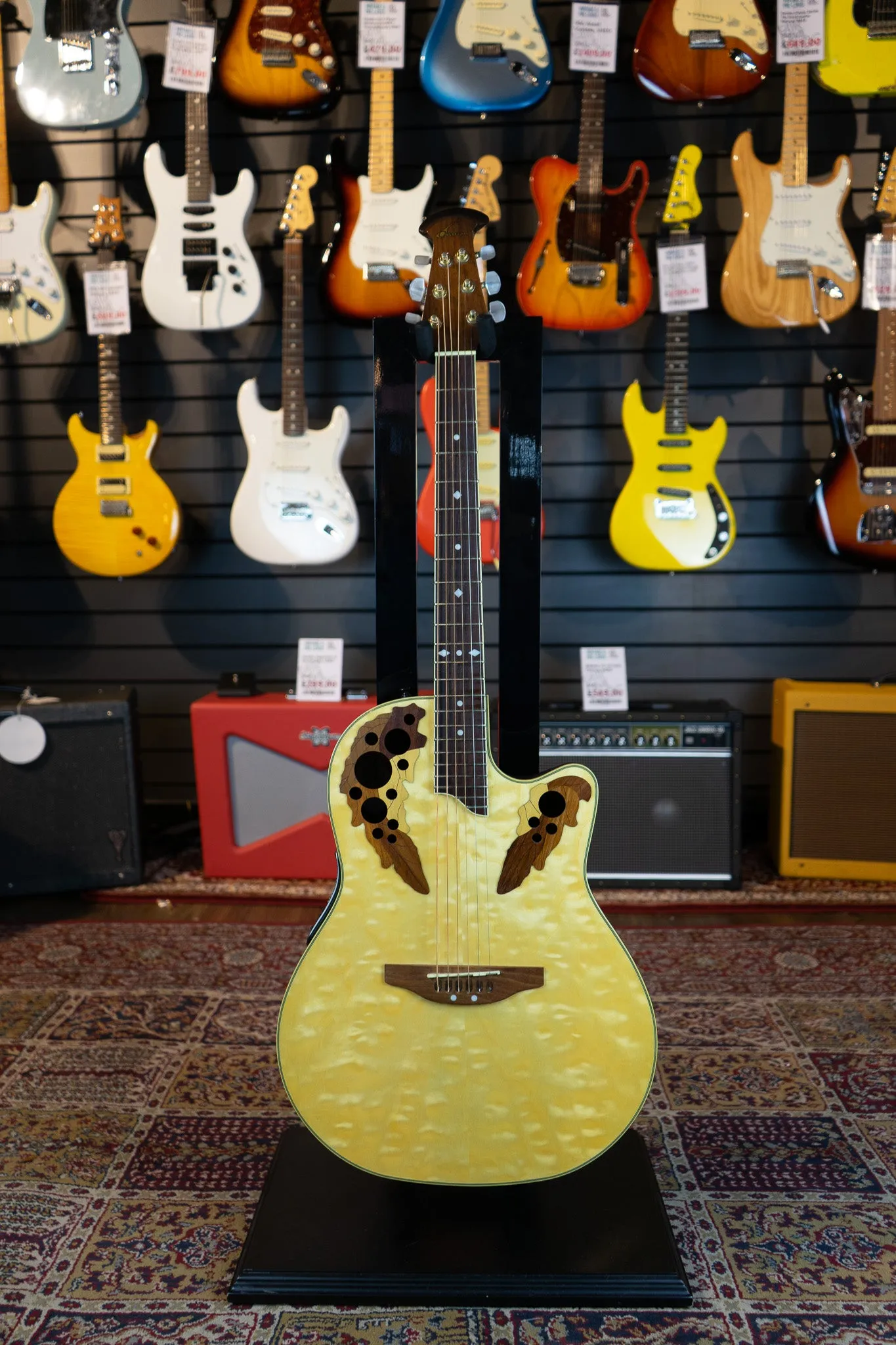 Ovation 1995 Celebrity CP247 Quilted Maple, USED