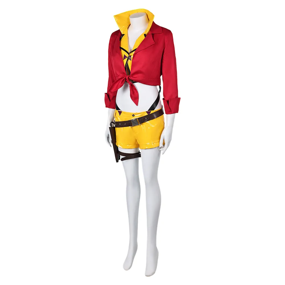 Overwatch 2 Ashe NEW Faye Valentine Ashe Skin Cowboy Bebop Cosplay Costume Outfits Halloween Carnival Suit