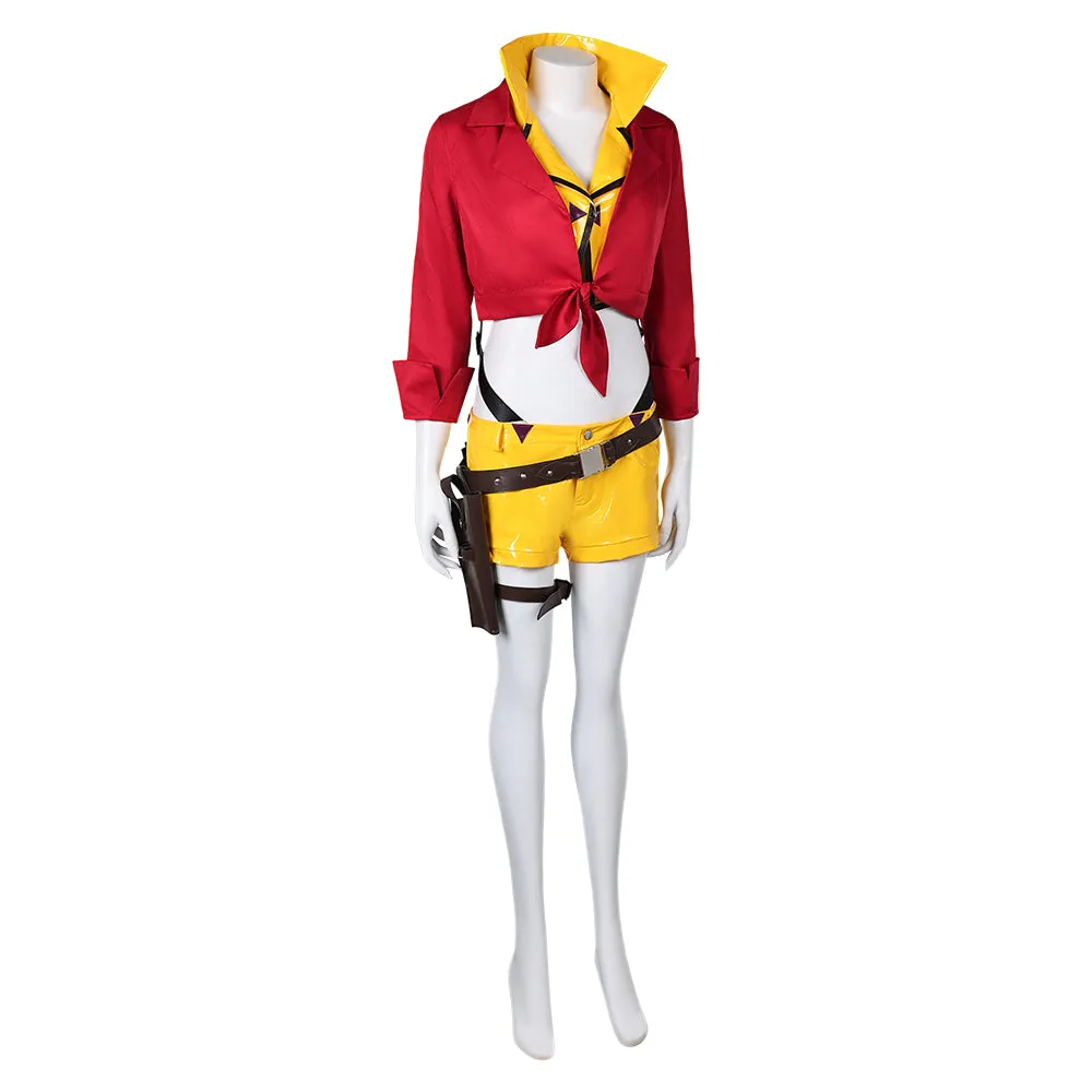 Overwatch 2 Ashe NEW Faye Valentine Ashe Skin Cowboy Bebop Cosplay Costume Outfits Halloween Carnival Suit