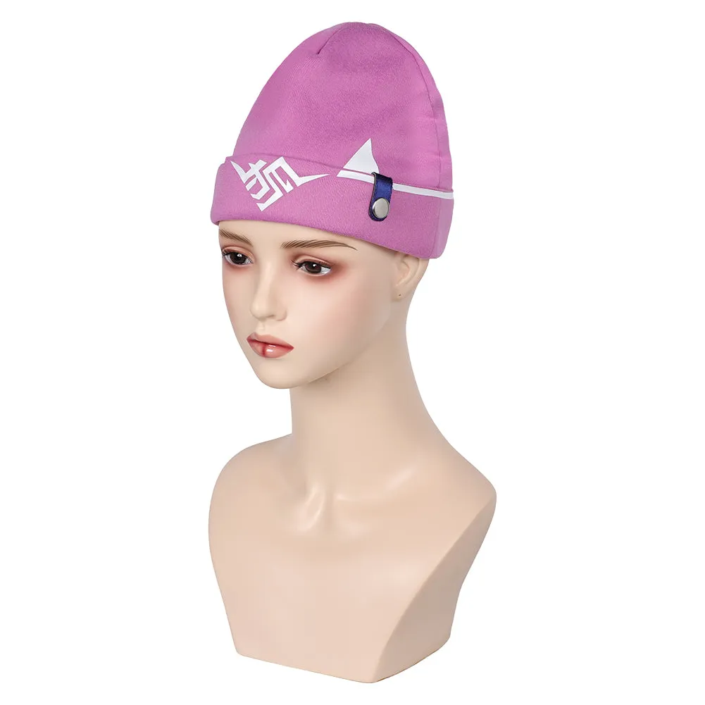 Overwatch Kiriko Cosplay Pink Hat Costume Accessories Outfits