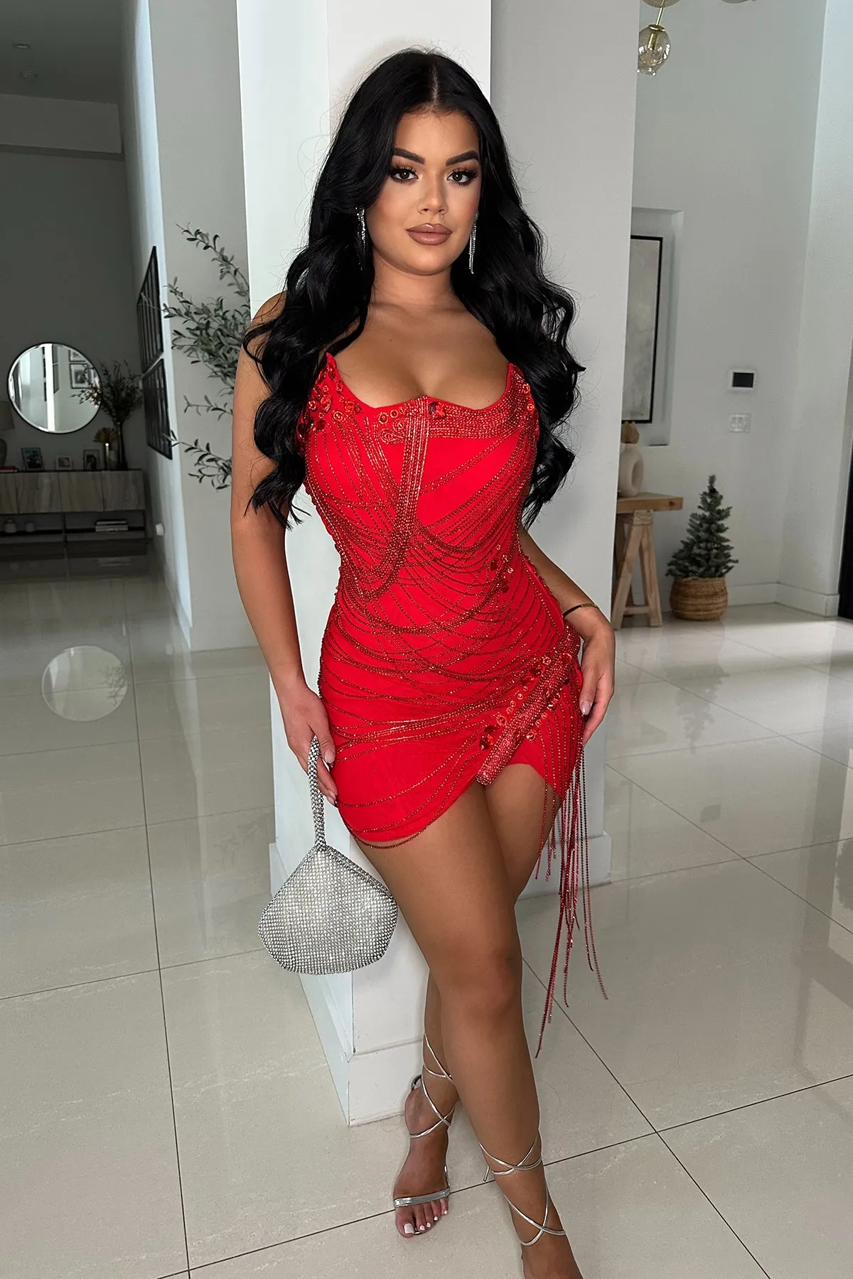 PARTY MOVES MINI DRESS