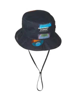 Pas Normal Studios - T.K.O. Off-Race Bucket Hat - Charcoal