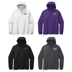 Phi Chi Theta Windbreaker - Chapter Name