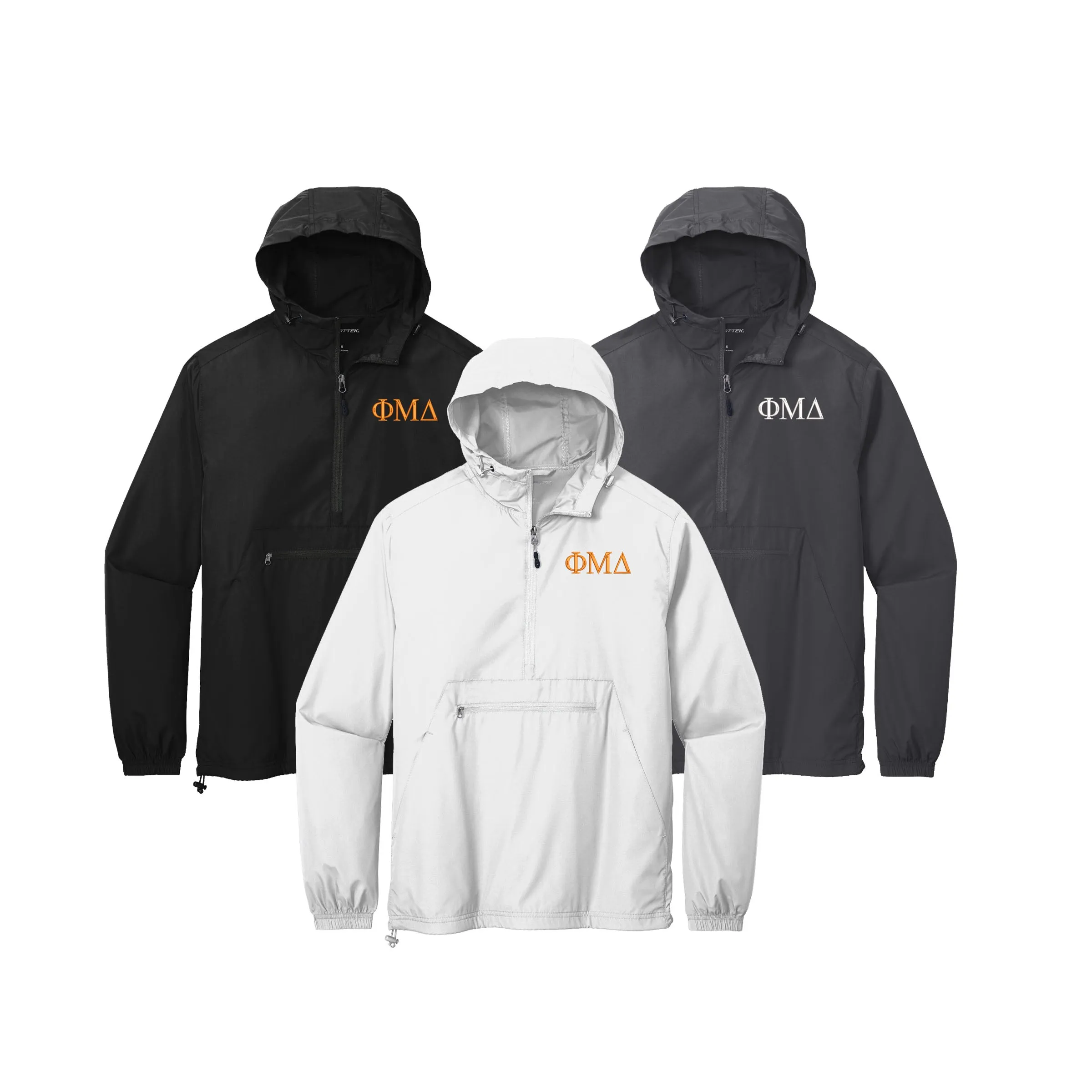 Phi Mu Delta Windbreaker - Greek Letters