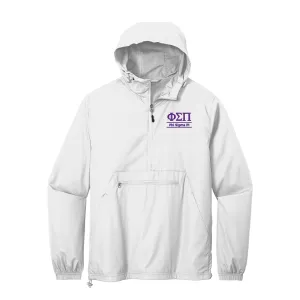 Phi Sigma Pi Lightweight Windbreaker - 2 Line Logo