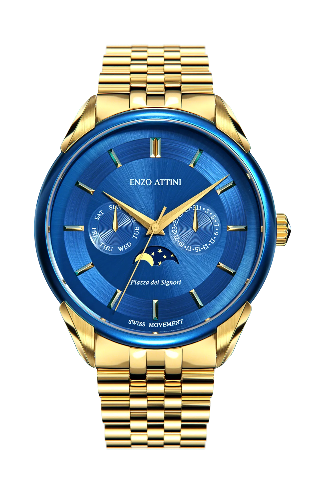 Piazza dei Signori - President Bracelet / Swiss Movement