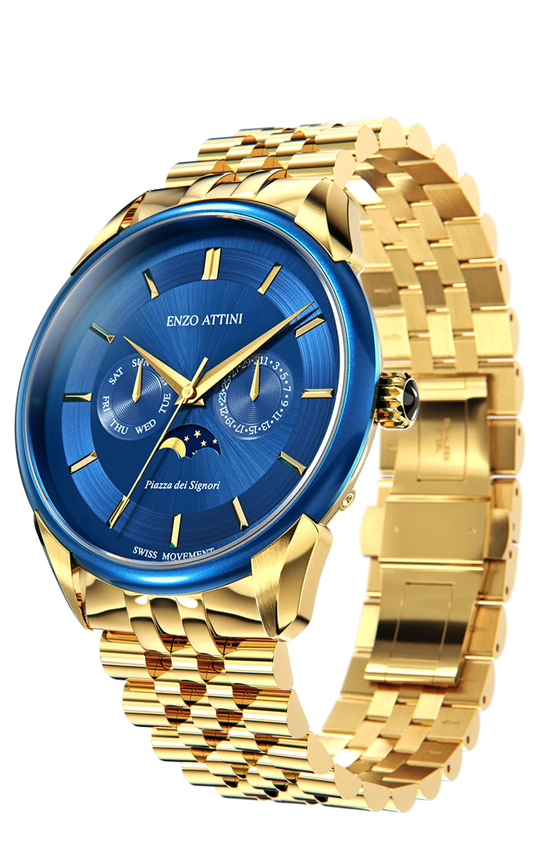 Piazza dei Signori - President Bracelet / Swiss Movement