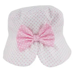 Pink Polka Dot Bucket Hat