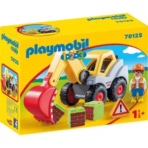 Playmobil 1-2-3 Shovel Excavator