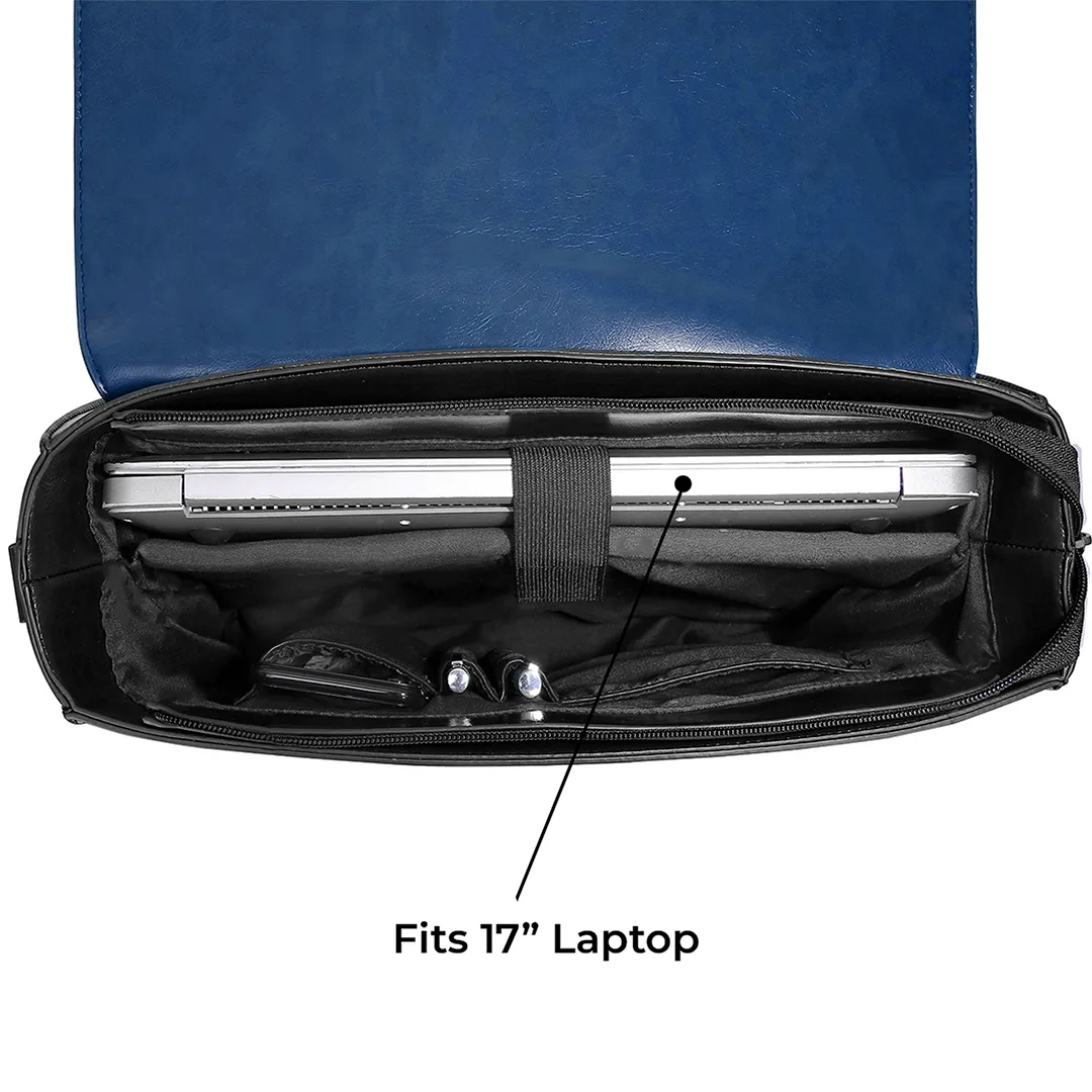 Pocketful Of Sunshine Messenger 17" - Blue-Black