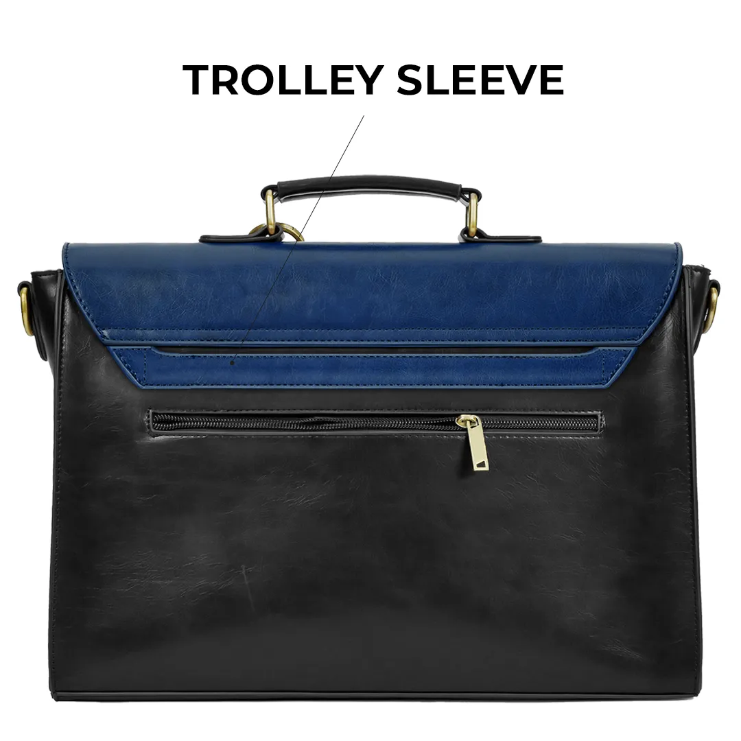 Pocketful Of Sunshine Messenger 17" - Blue-Black