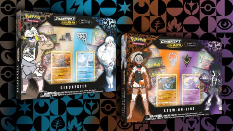 Pokemon TCG: Champion's Path Special Pin Collection