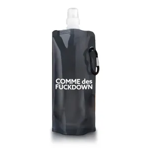 Portable Clear Water Bottle (Black) - COMME des FUCKDOWN