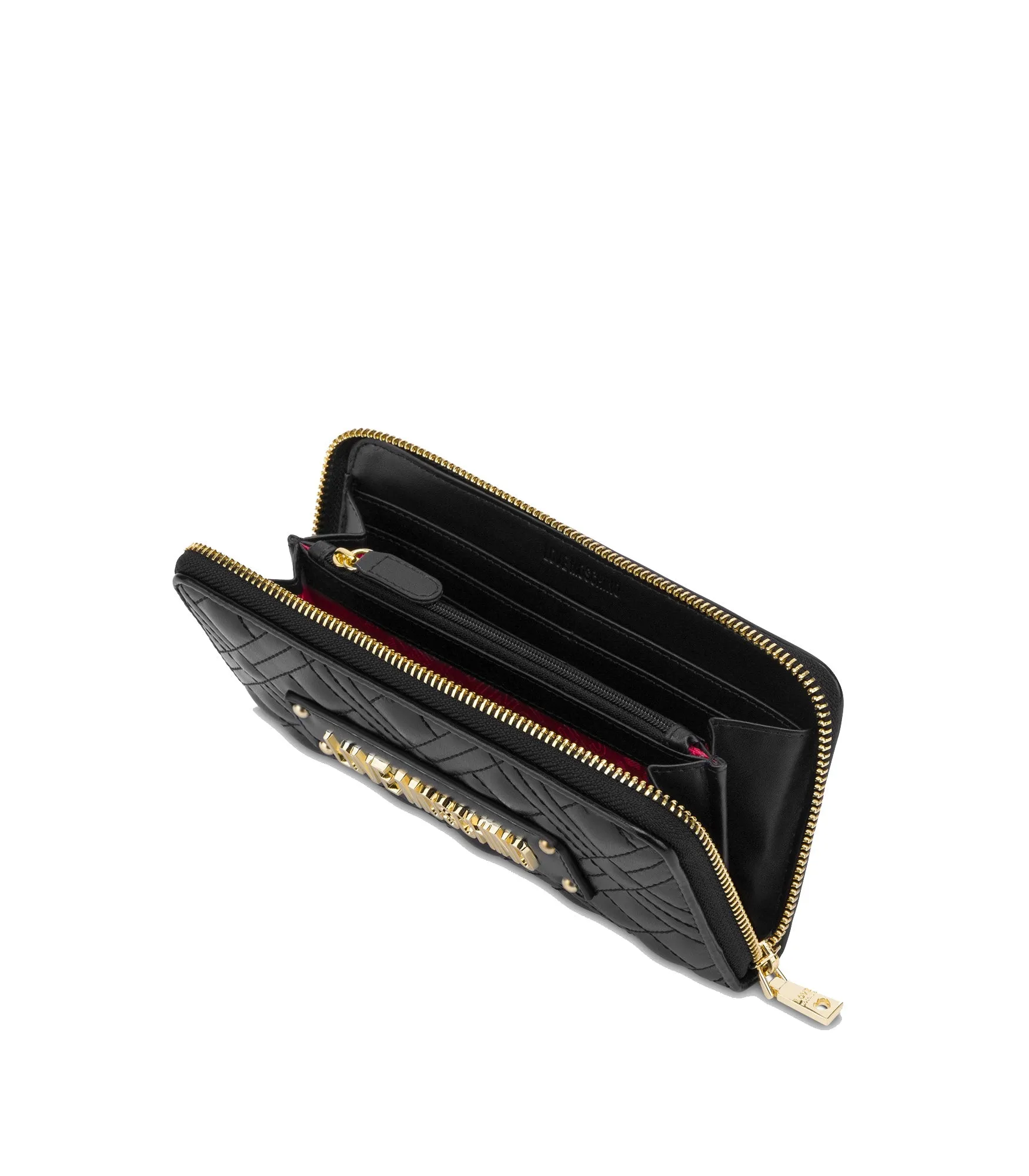 Portafoglio Quilted Nappa - Pu Nero