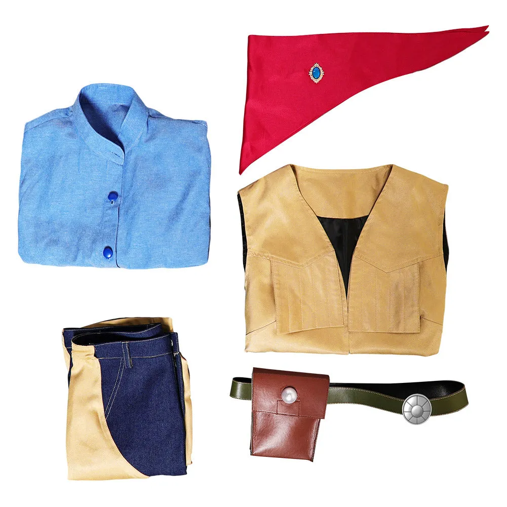 Princess Peach: Showtime! Cowgirl Peach Cosplay Costume Outfits