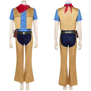 Princess Peach: Showtime! Cowgirl Peach Cosplay Costume Outfits