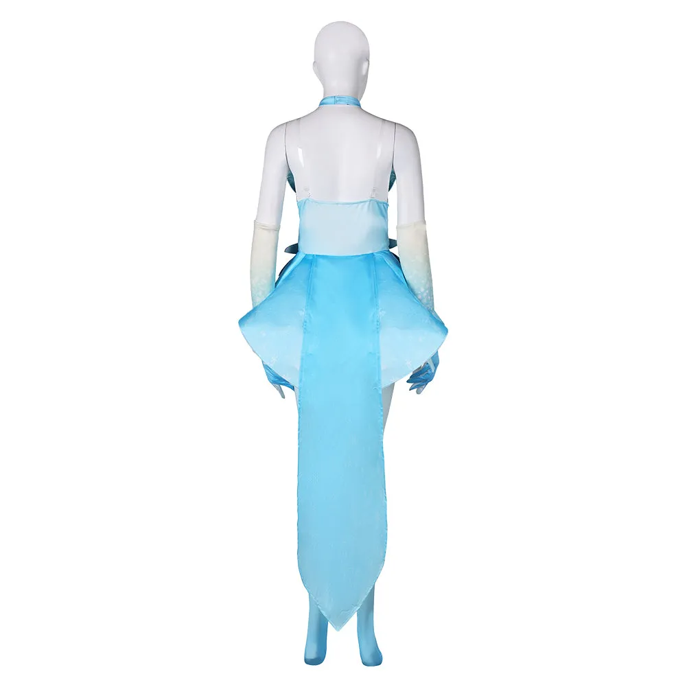 Princess Peach: Showtime! Skater Peach Adult Cosplay Costume Outfits Halloween Carnival Suit