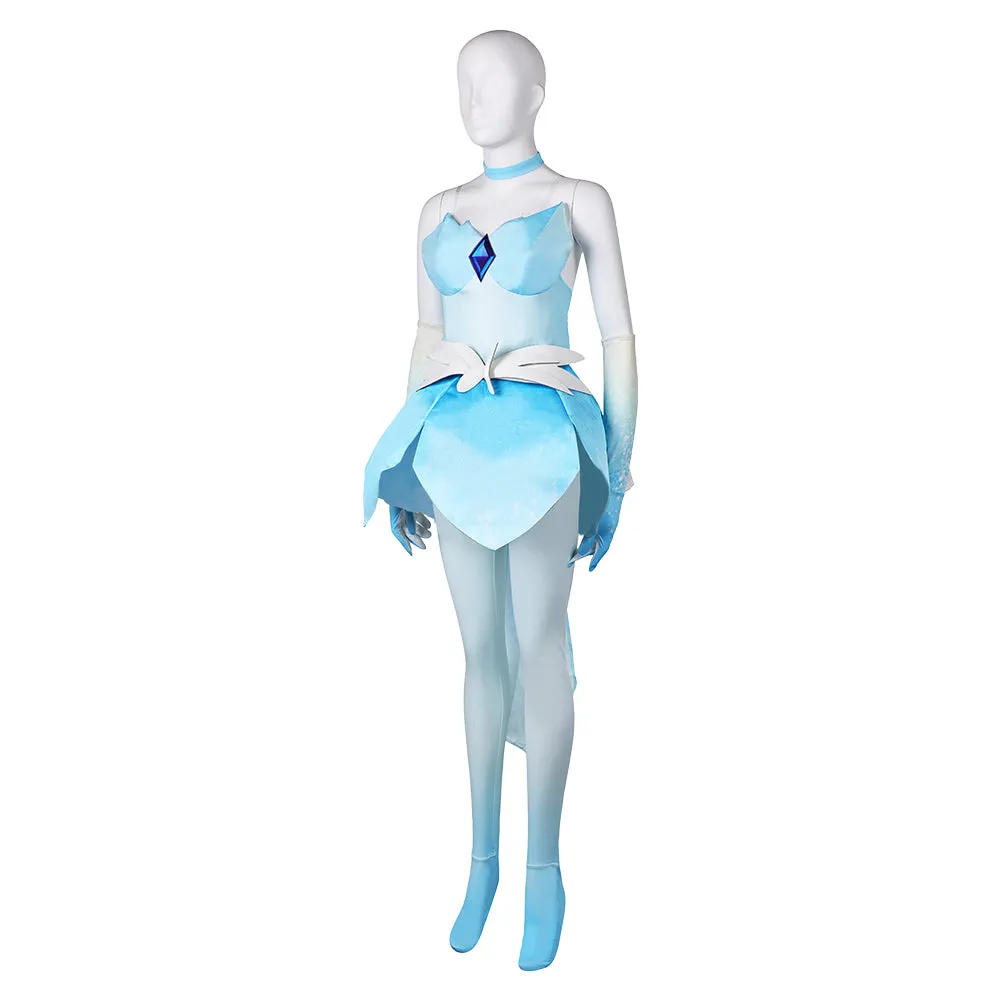 Princess Peach: Showtime! Skater Peach Adult Cosplay Costume Outfits Halloween Carnival Suit
