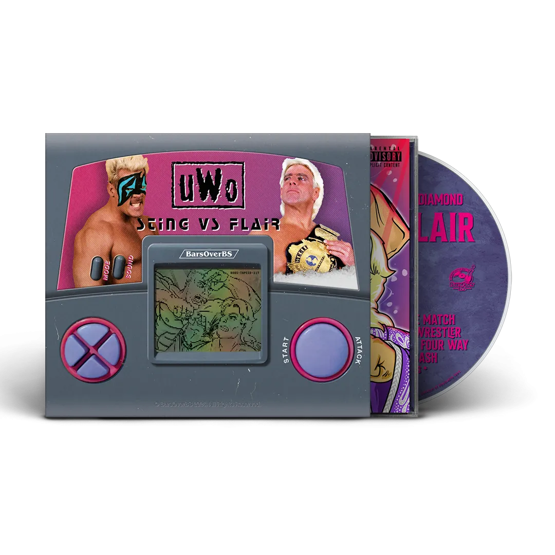 Pro Dillinger x Mickey Diamond - Sting Vs Flair 2nd Edition (Jewel Case CD   Handheld Game O-Card)