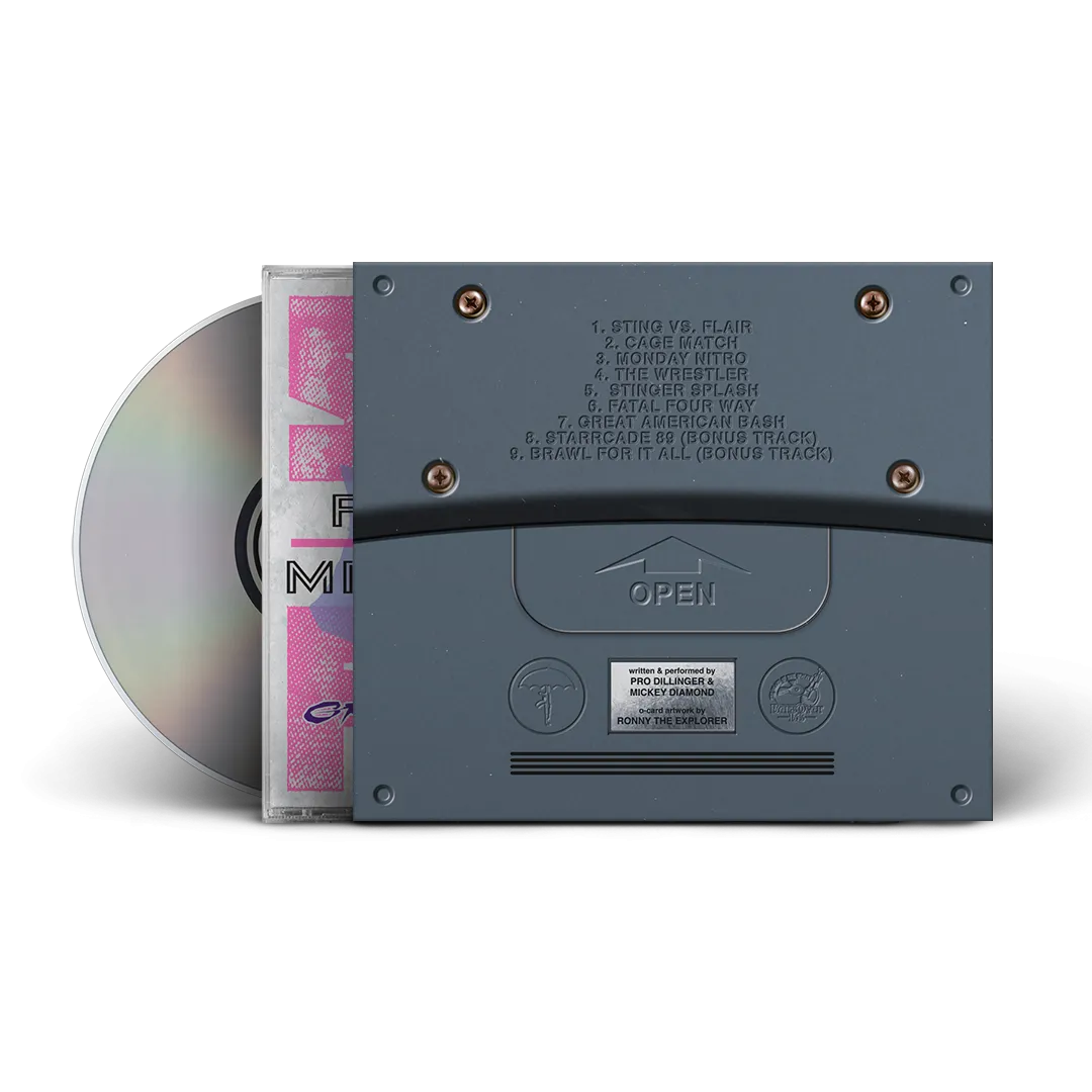 Pro Dillinger x Mickey Diamond - Sting Vs Flair 2nd Edition (Jewel Case CD   Handheld Game O-Card)