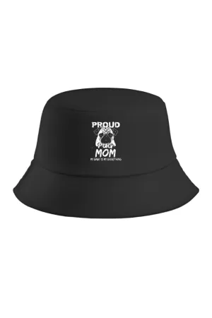 Proud Pug Mom Bucket Hat (1 Colour)