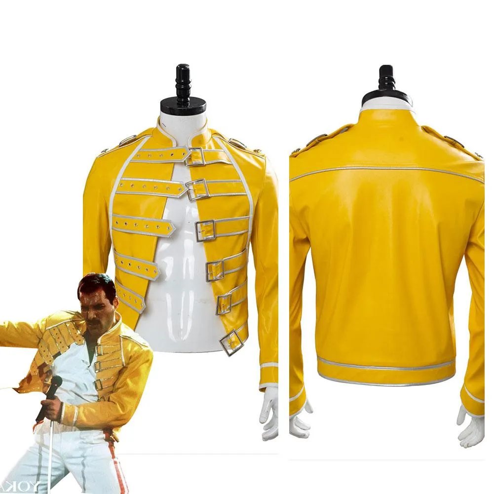 Queen Freddie Mercury Cosplay Costume Coat