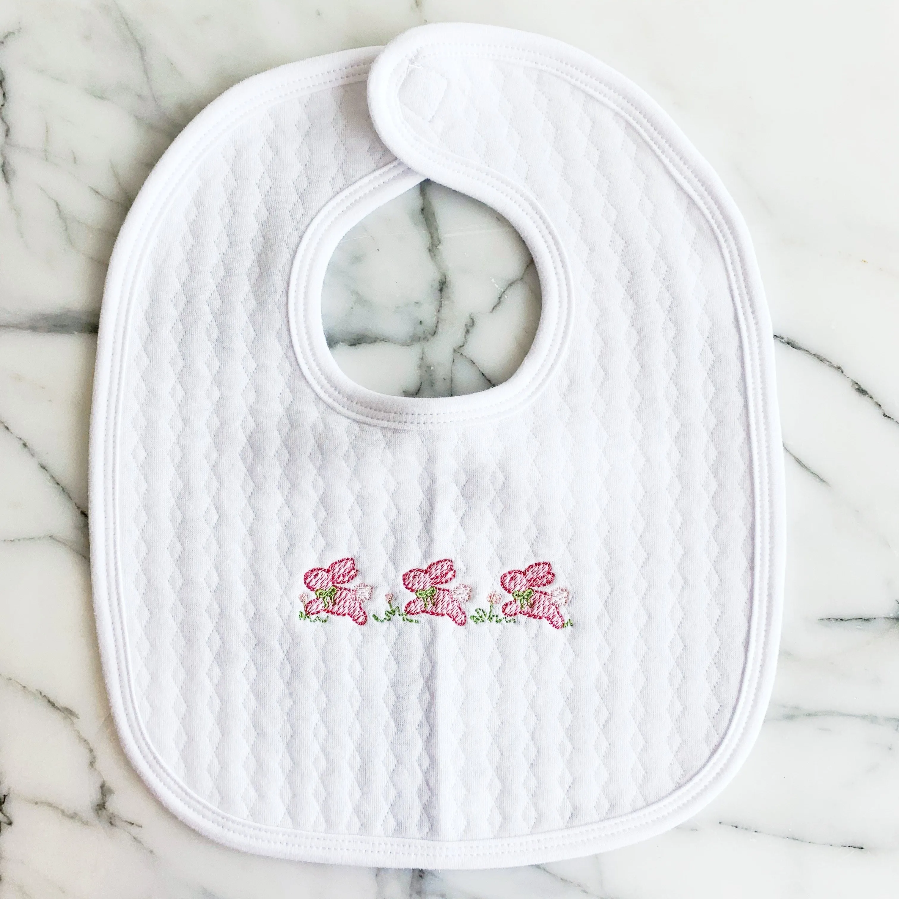 Quilted Bib and Blanket set