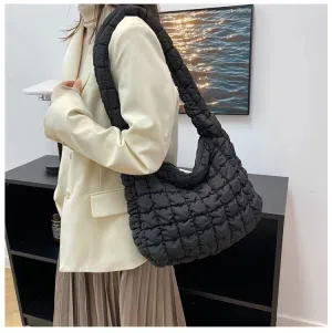 Quilted Hobo Bag