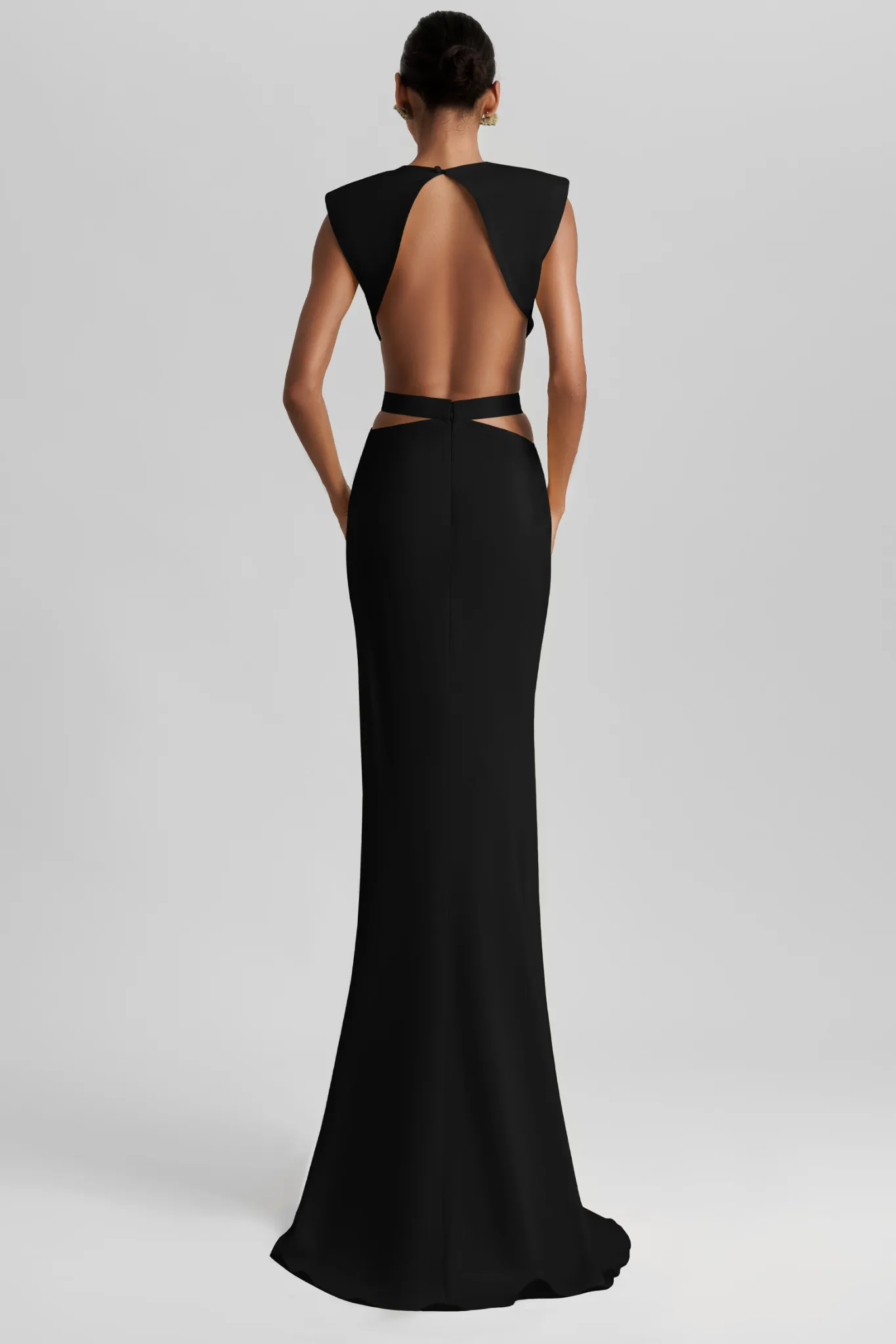 Quinn Gown in Black by Gemy Maalouf - RENTAL