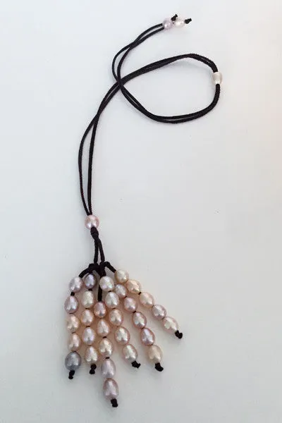 "Savannah Rain" Adjustable Freshwater Pearl Necklace