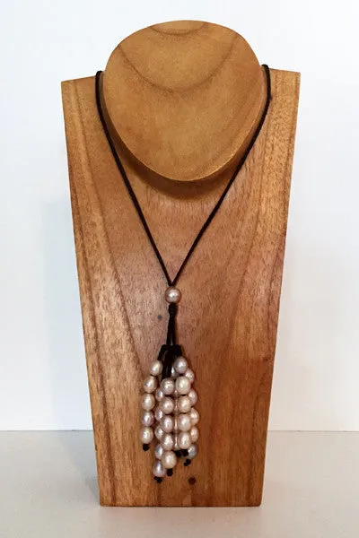 "Savannah Rain" Adjustable Freshwater Pearl Necklace