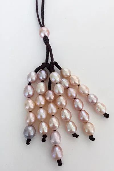 "Savannah Rain" Adjustable Freshwater Pearl Necklace