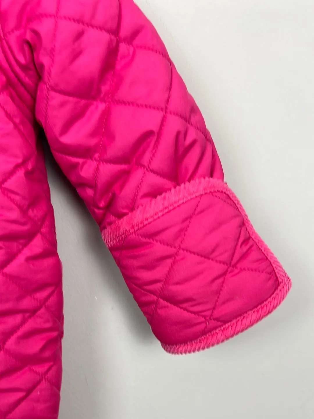 Ralph Lauren Pink Quilted Snowsuit 9m