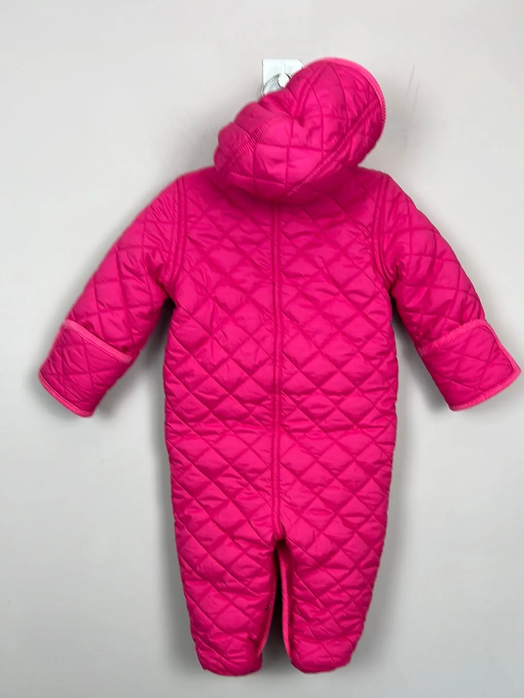 Ralph Lauren Pink Quilted Snowsuit 9m