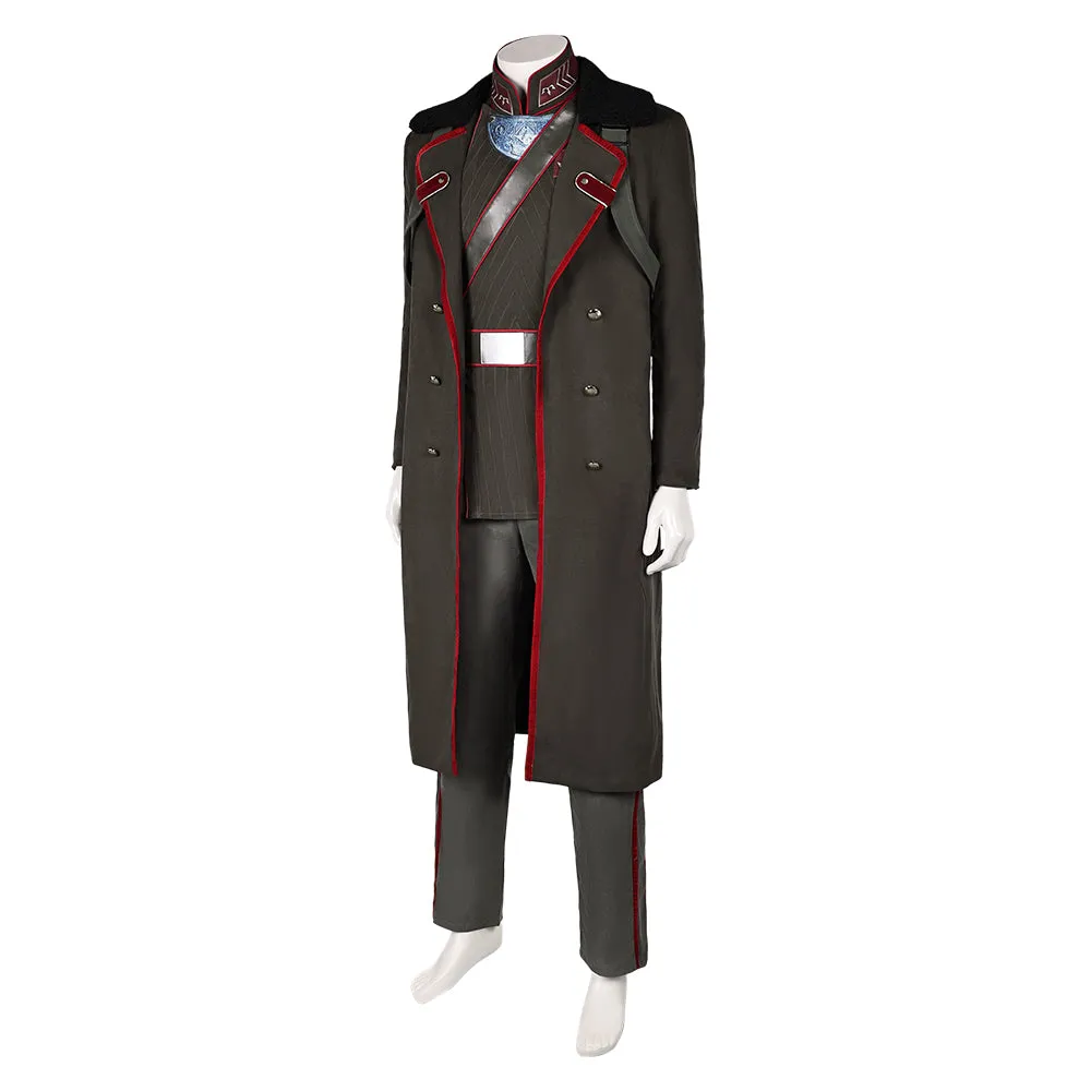 Rebel Moon Part One: A Child of Fire Admiral Atticus Noble Black Military Uniform Cosplay Costume Outfits