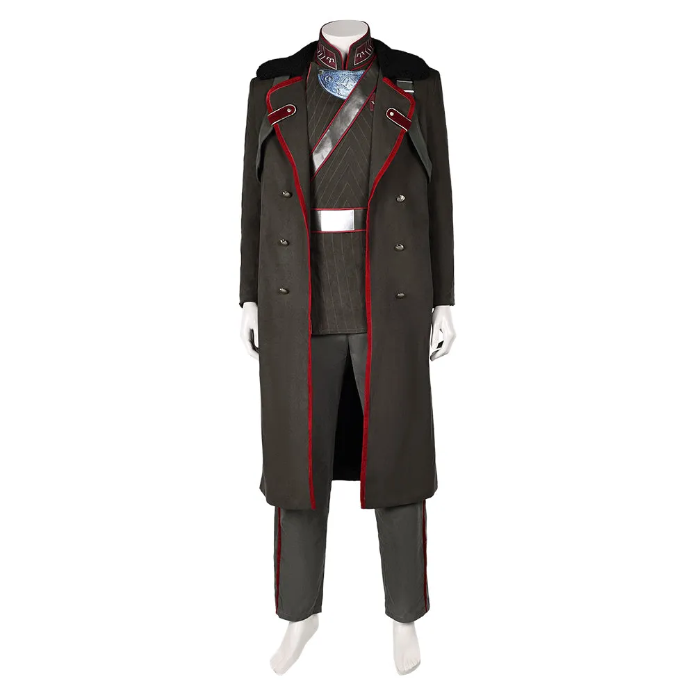 Rebel Moon Part One: A Child of Fire Admiral Atticus Noble Black Military Uniform Cosplay Costume Outfits