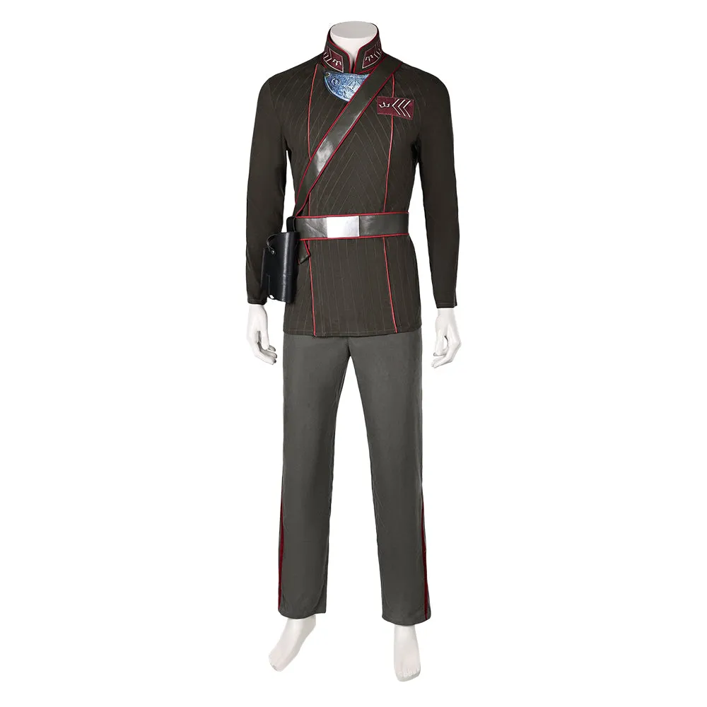 Rebel Moon Part One: A Child of Fire Admiral Atticus Noble Black Military Uniform Cosplay Costume Outfits