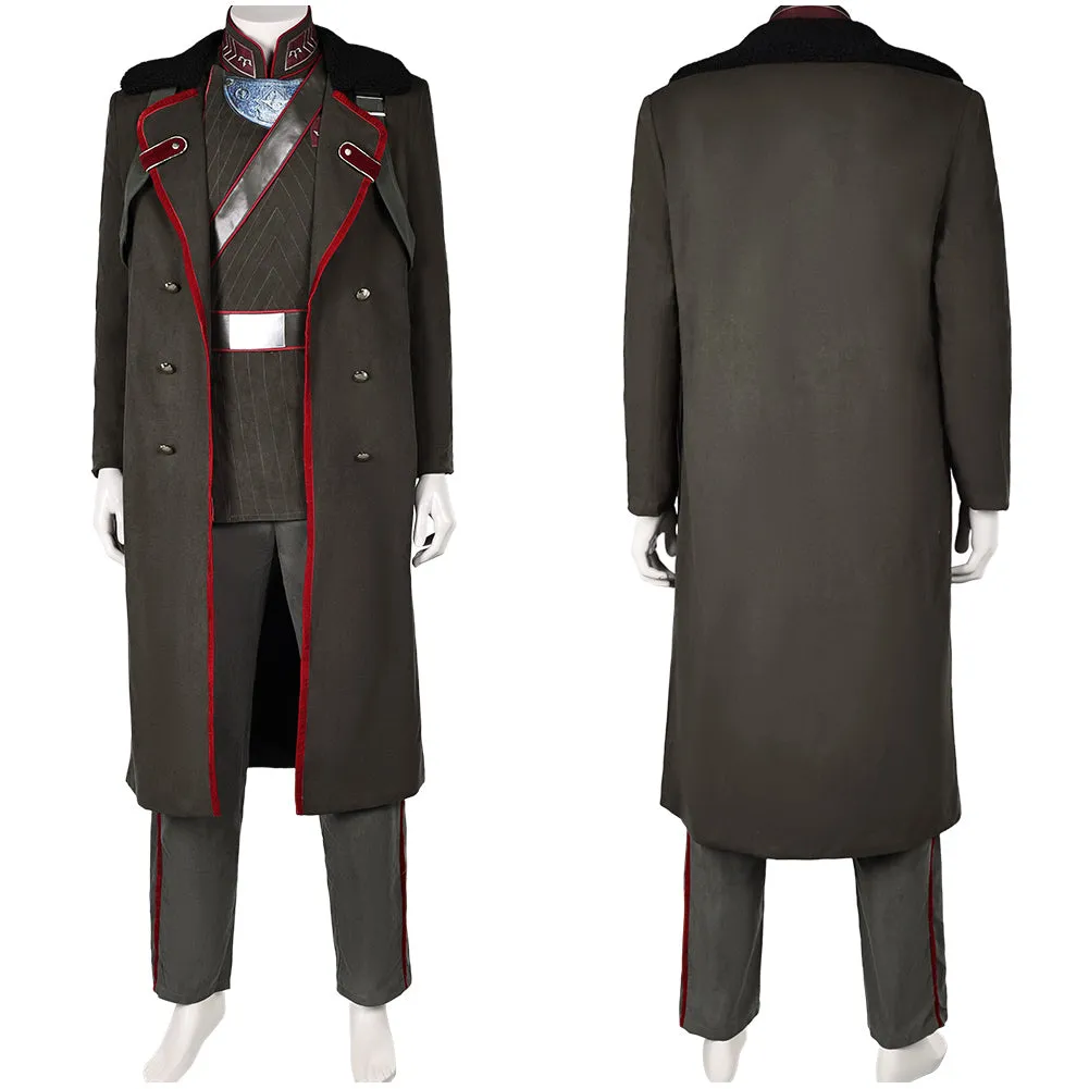 Rebel Moon Part One: A Child of Fire Admiral Atticus Noble Black Military Uniform Cosplay Costume Outfits