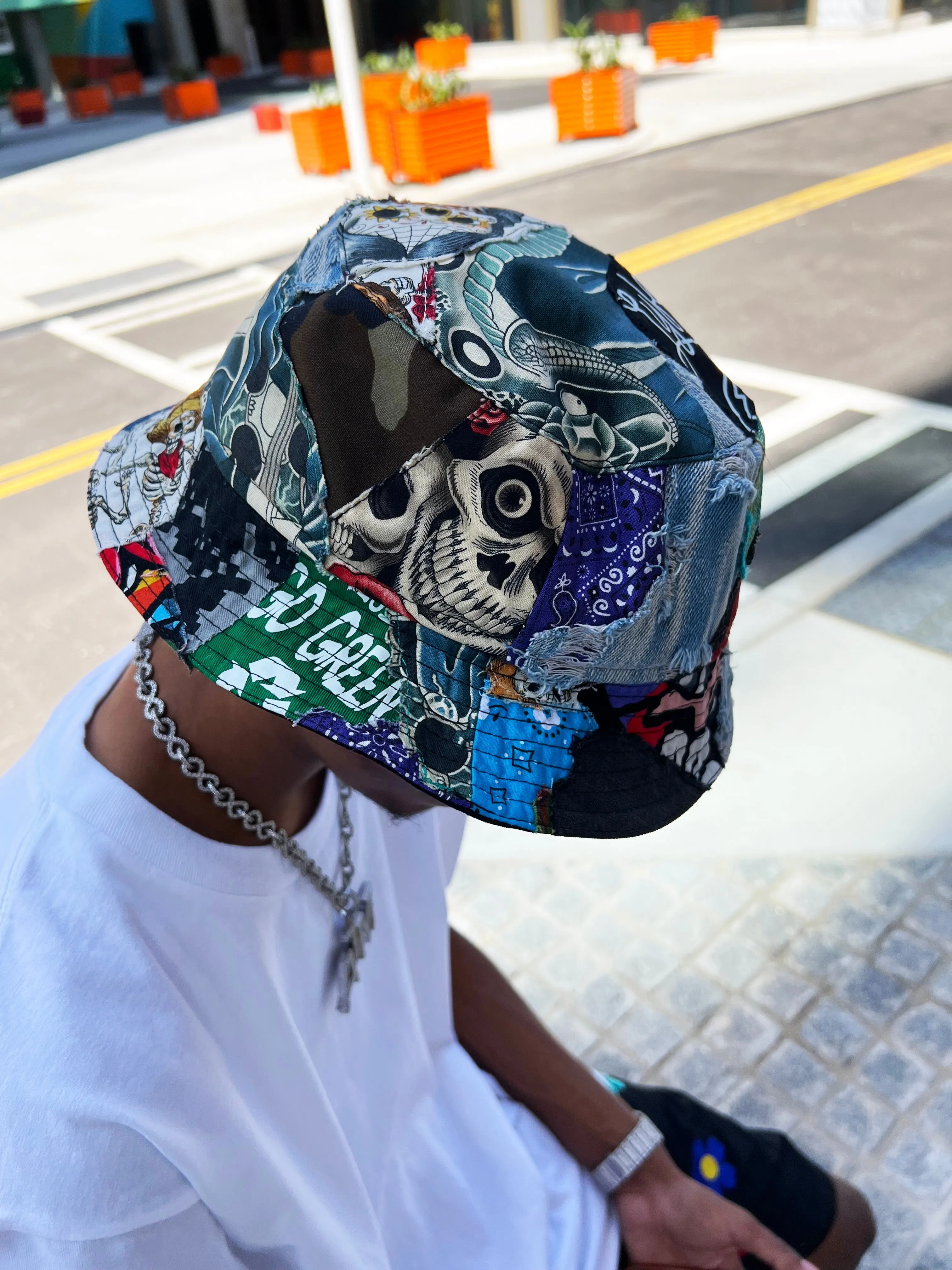 Repurposed Lyfestyle Bucket Hat