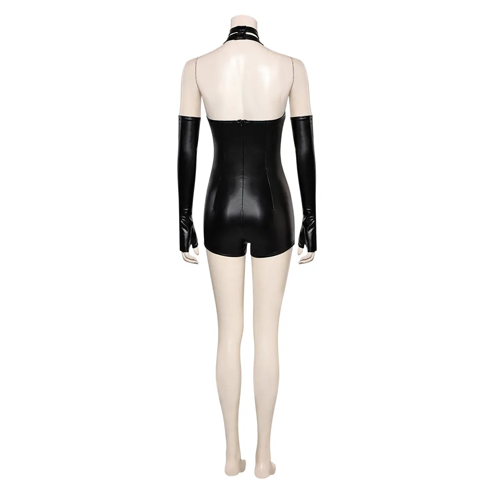 Resident Evil Ada Wong Original Black Sexy Gown Dress Cosplay Costume Outfits Halloween Carnival Suit